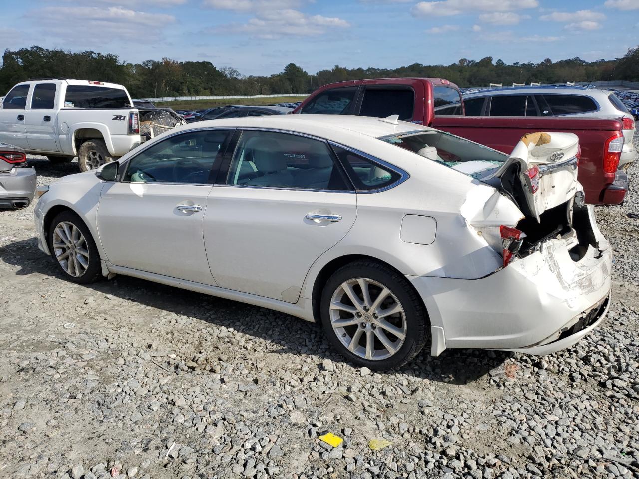 2014 Toyota Avalon VIN 4T1BK1EB3EU085141 Copart auction photo, rear end damage thumbnail 2