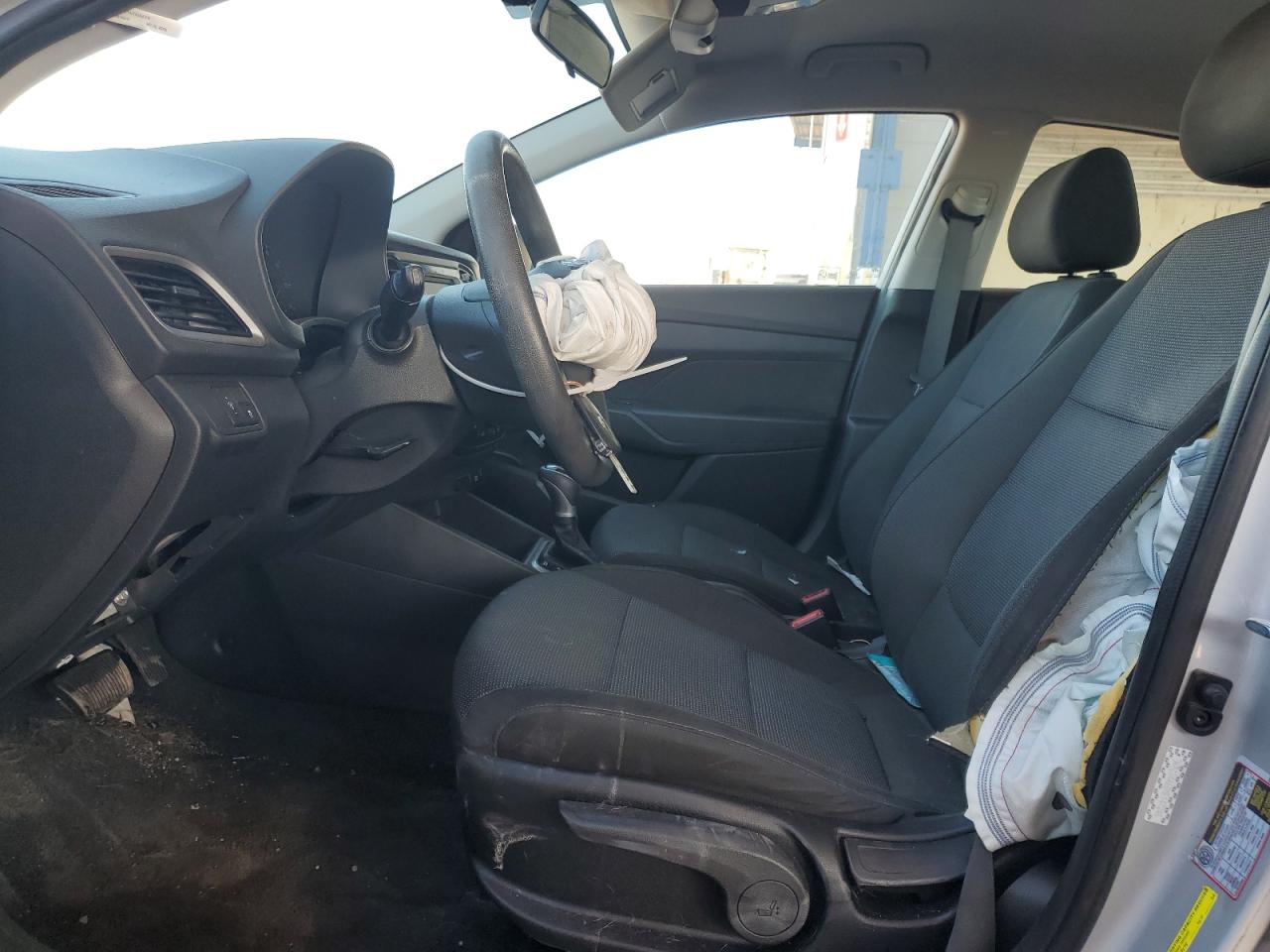 2021 Hyundai Accent VIN 3KPC24A68ME147245 Copart auction photo, front end damage thumbnail 7
