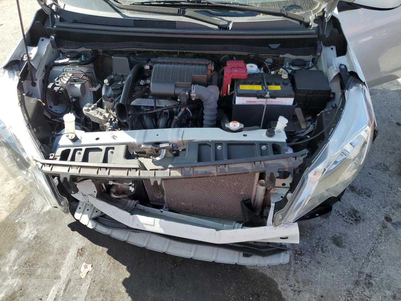 2021 Mitsubishi Mirage VIN ML32AUHJ4MH006789 Copart auction photo, rear end / front end damage thumbnail 12