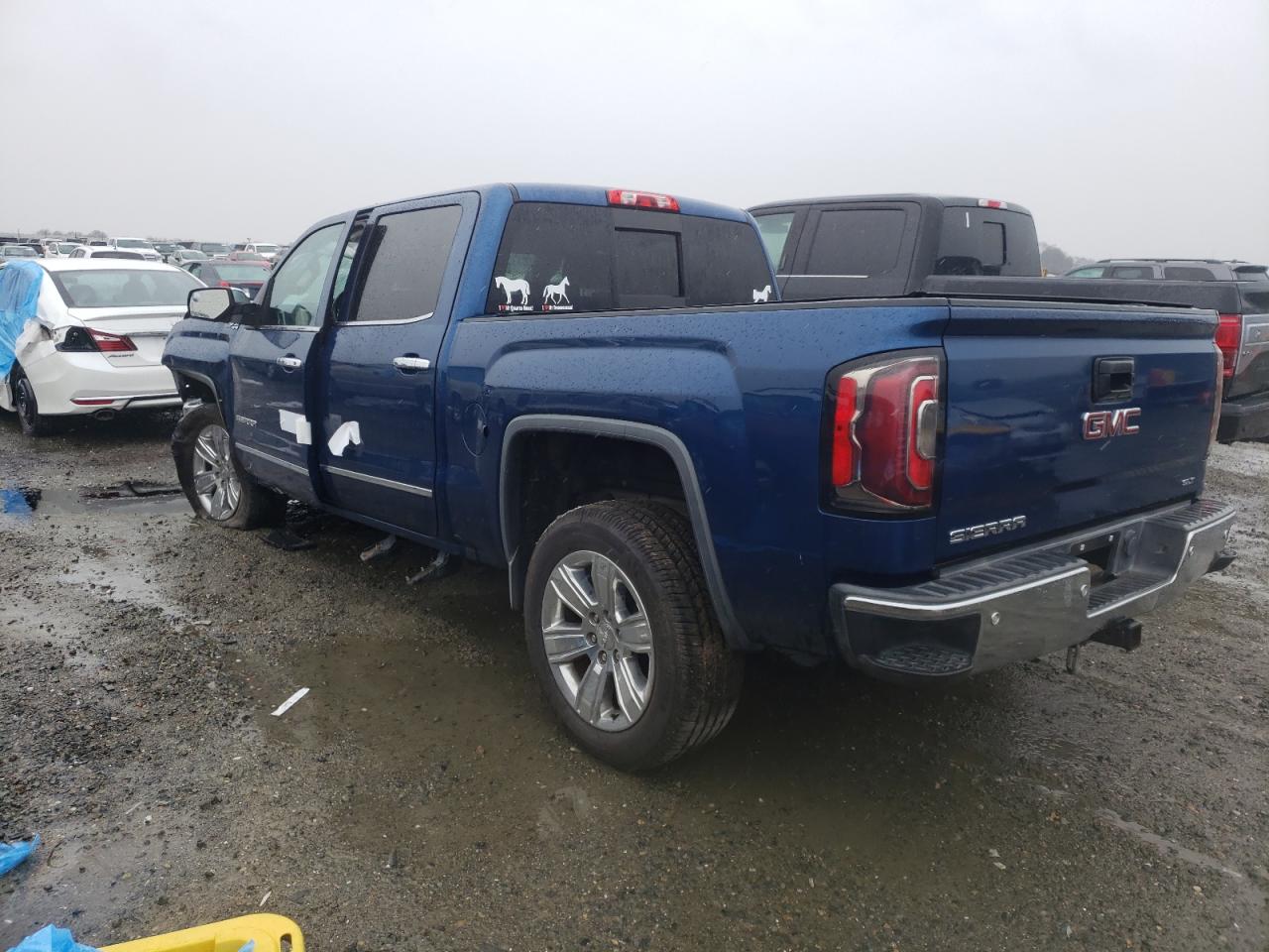 2016 GMC Sierra VIN 3GTU2NEC7GG385896 Copart auction photo, front end / side damage thumbnail 2