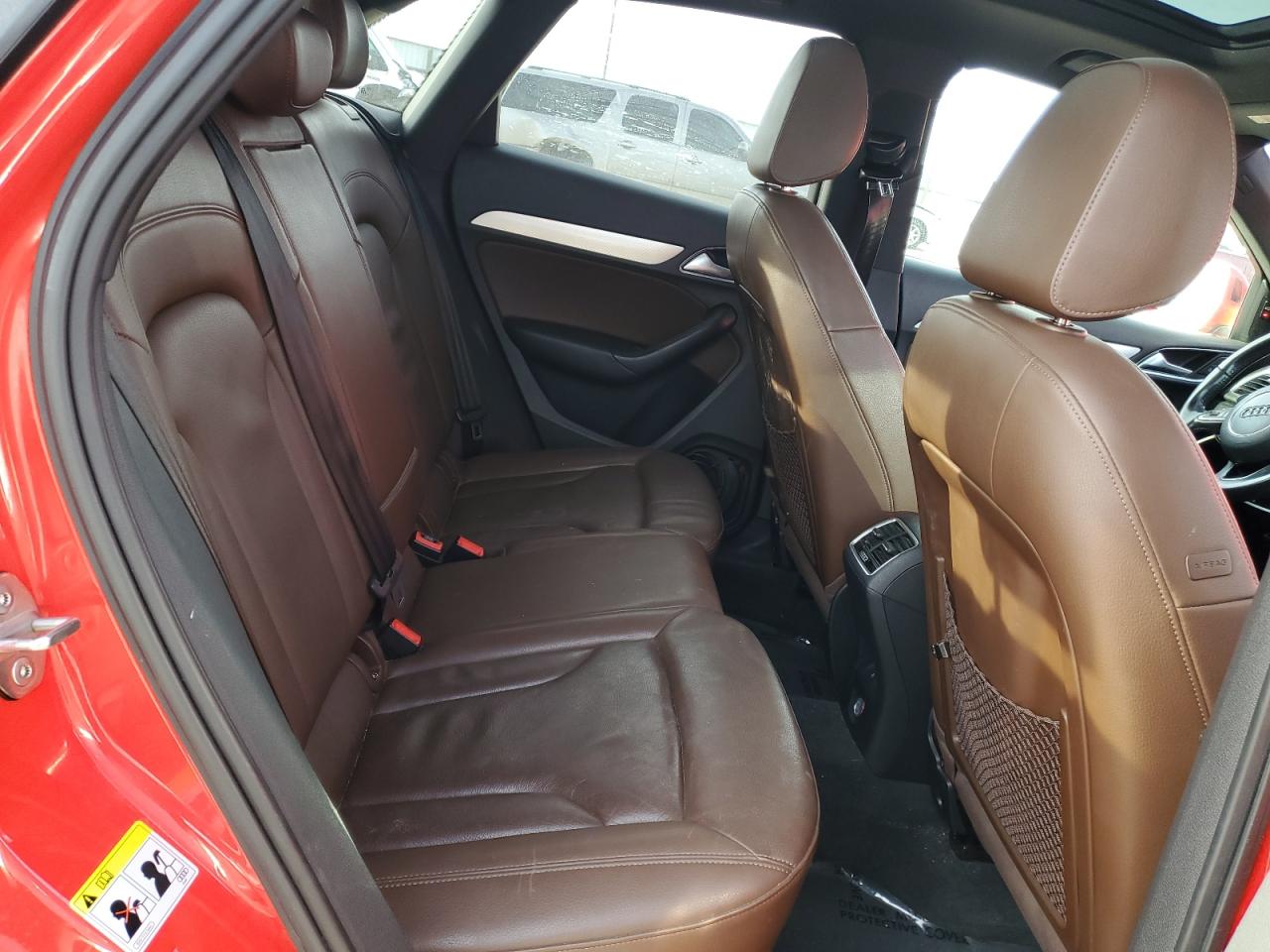 2016 Audi Q3 VIN WA1EFCFS5GR004186 Copart auction photo, side / front end damage thumbnail 11