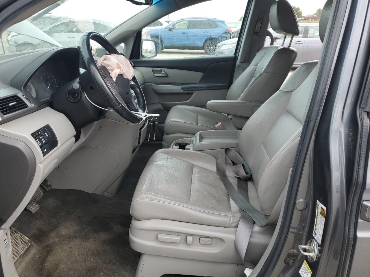 2012 Honda Odyssey VIN 5FNRL5H61CB017433 Copart auction photo, front end damage thumbnail 7