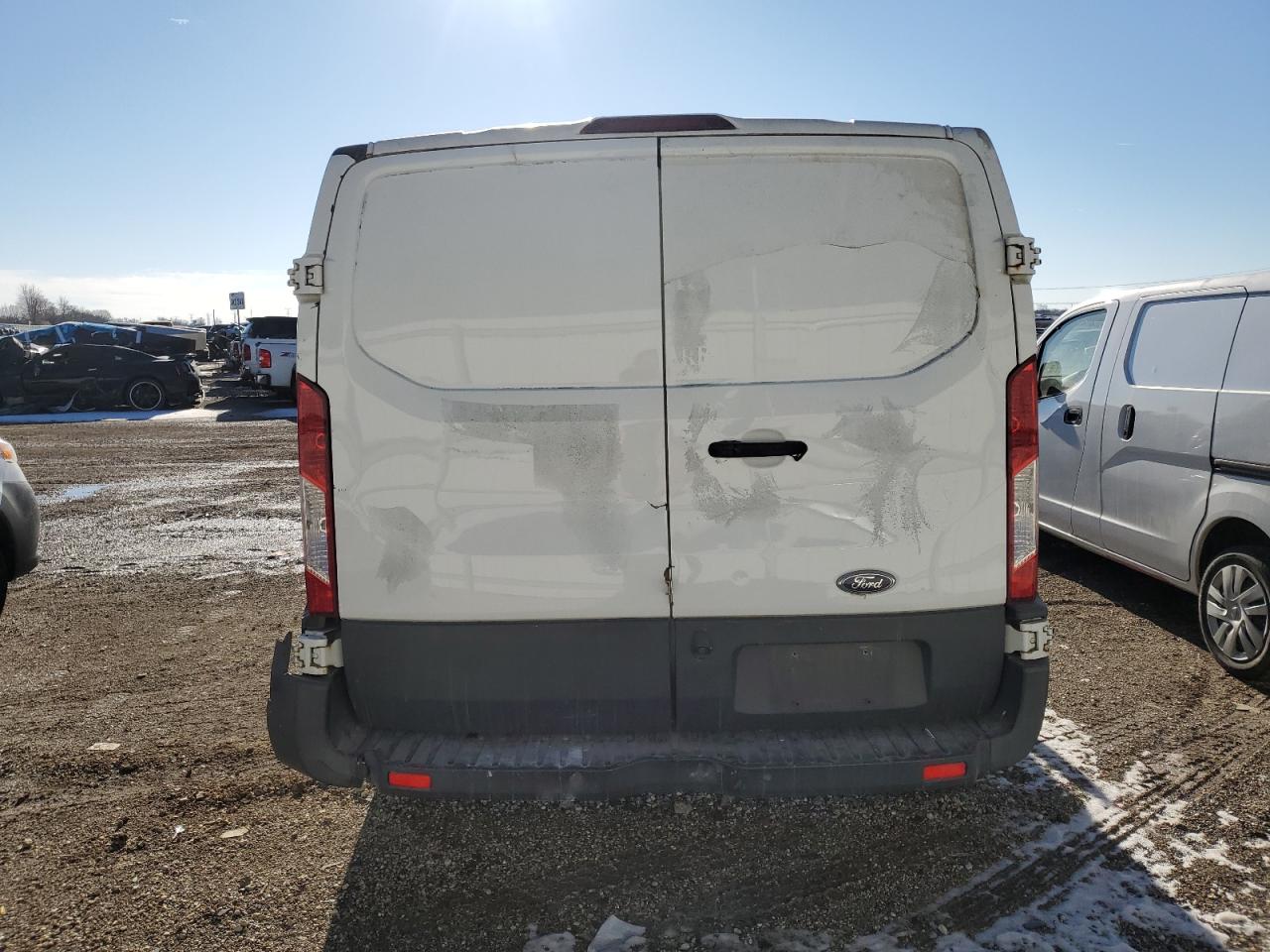 2017 Ford Transit VIN 1FTYE1ZM3HKA44932 Copart auction photo, all over damage thumbnail 6