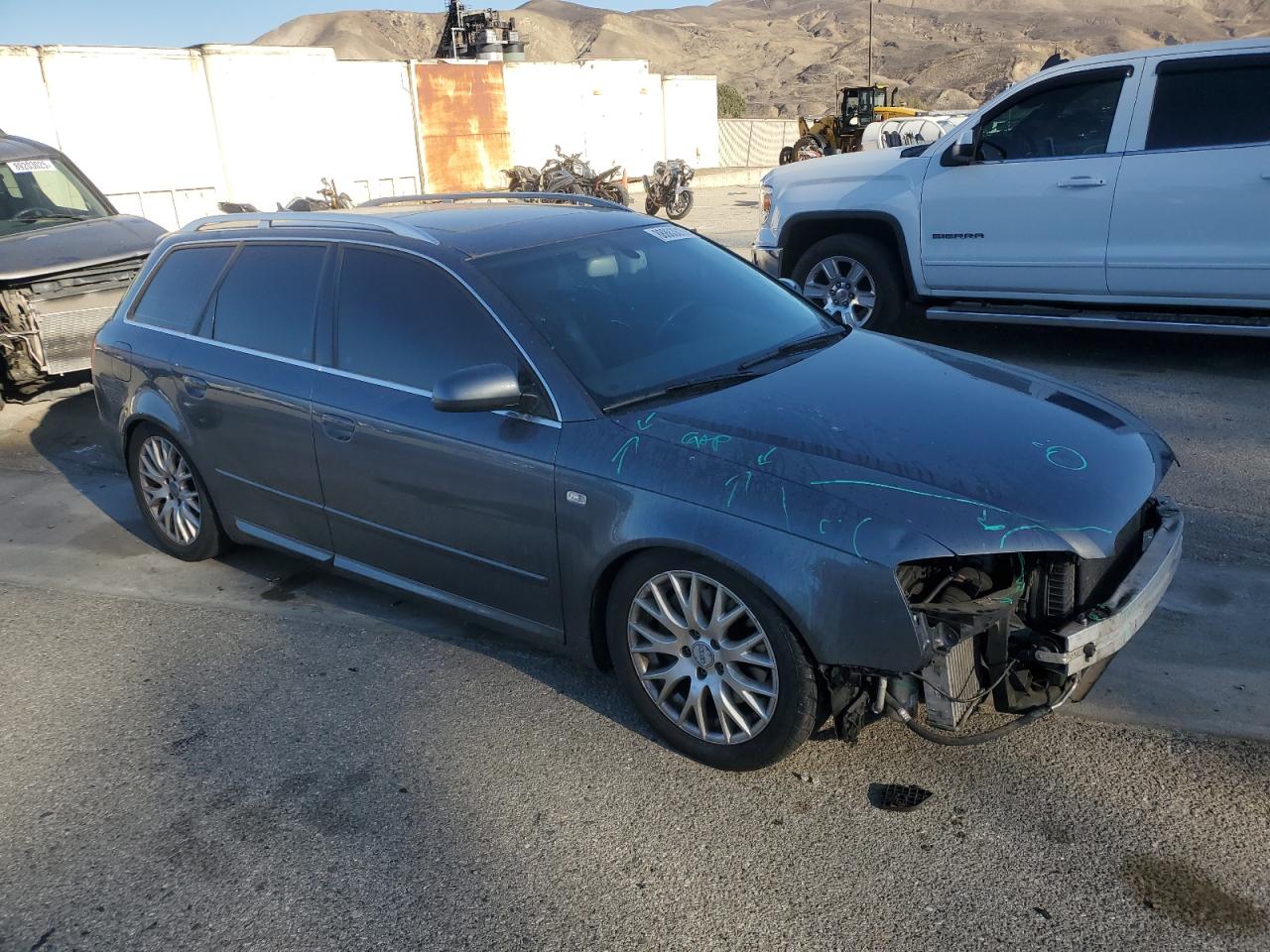 2008 Audi A4 VIN WAUKF78E38A156519 Copart auction photo, front end damage thumbnail 4