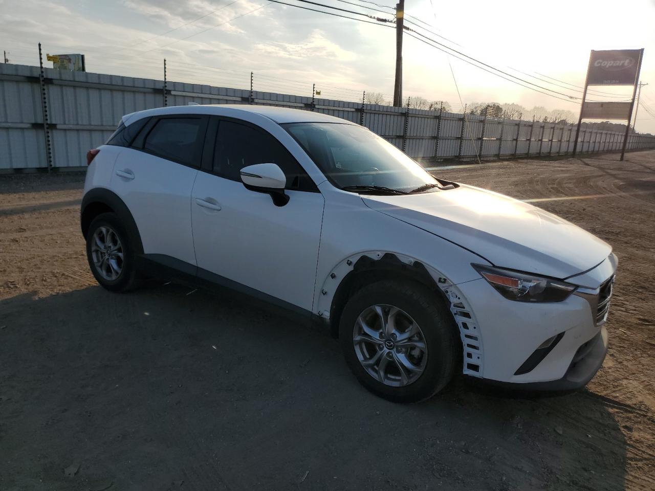 2019 Mazda CX-3 VIN JM1DKDB79K1460879 Copart auction photo, rear end / front end damage thumbnail 4