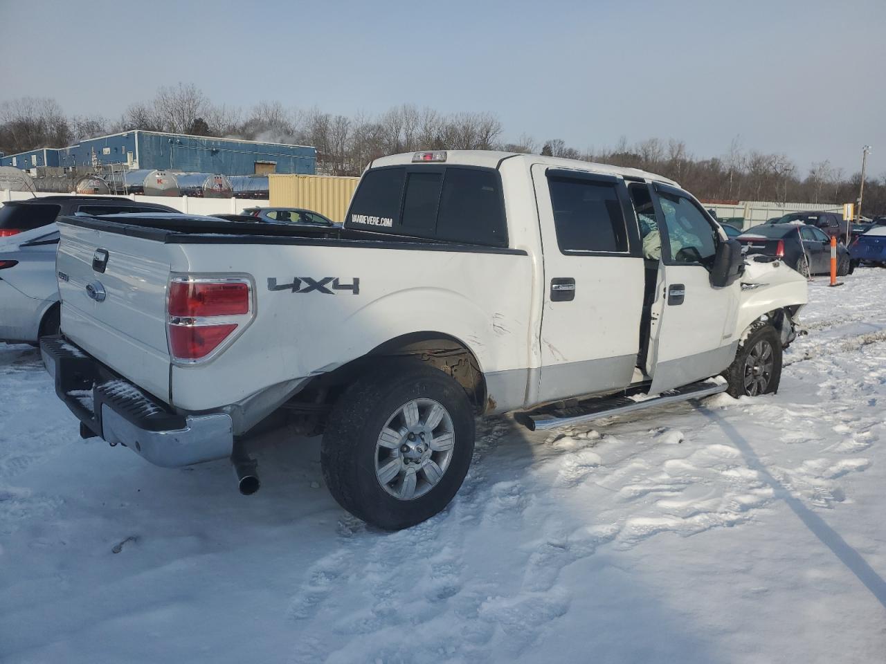 2011 Ford F-150 VIN 1FTFW1ET6BFB96768 Copart auction photo, all over / frame damage damage thumbnail 3