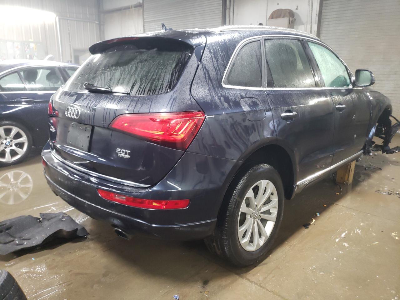 2016 Audi Q5 VIN WA1L2AFP0GA124821 Copart auction photo, front end damage thumbnail 3