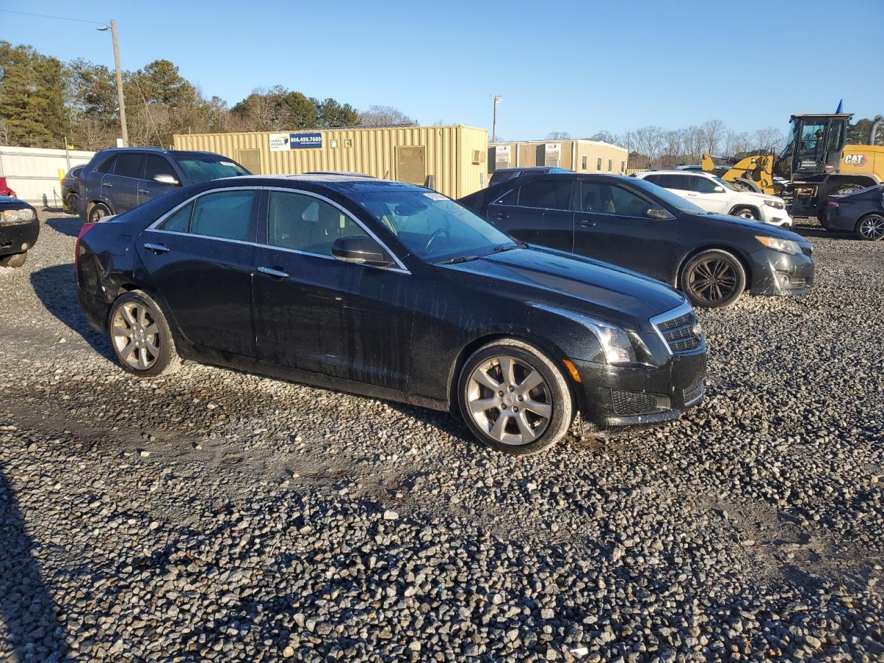 2013 Cadillac ATS VIN 1G6AB5SX2D0144258 Copart auction photo, front end / minor dent/scratches damage thumbnail 4