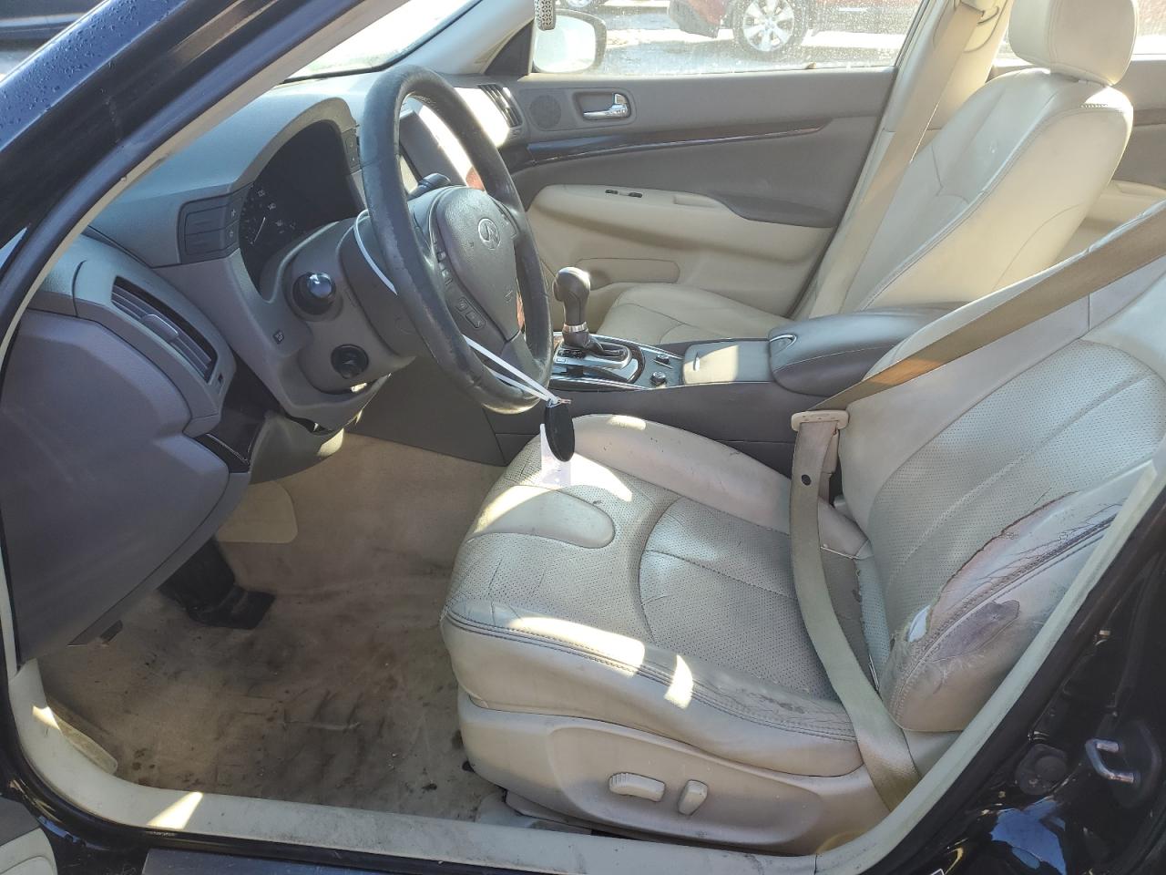 2013 Infiniti G VIN JN1CV6APXDM710389 Copart auction photo, front end damage thumbnail 7