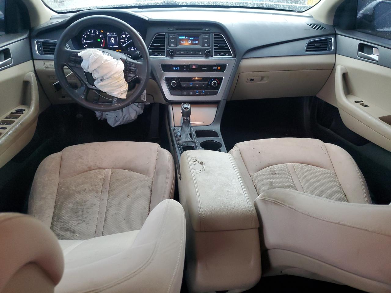 2015 Hyundai Sonata VIN 5NPE24AF3FH187028 Copart auction photo, front end damage thumbnail 8