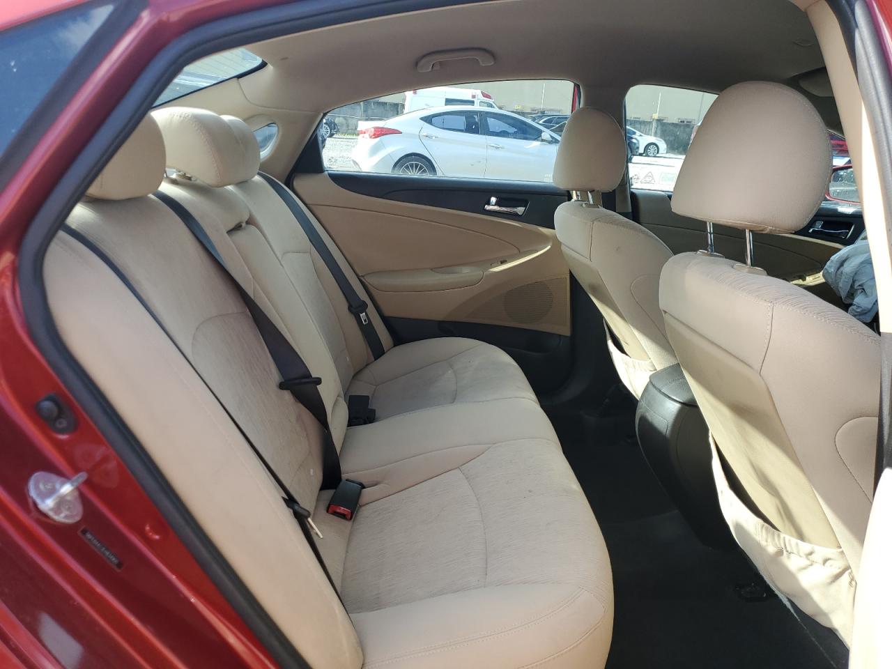 2014 Hyundai Sonata VIN 5NPEB4AC3EH834905 Copart auction photo, front end / rear end damage thumbnail 10