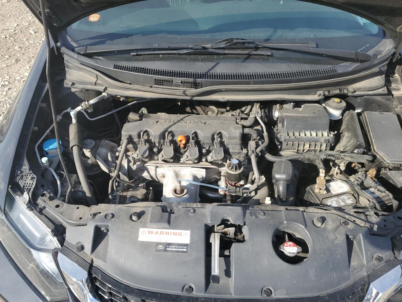 2015 Honda Civic VIN 19XFB2F99FE069257 Copart auction photo, rear end / side damage thumbnail 12