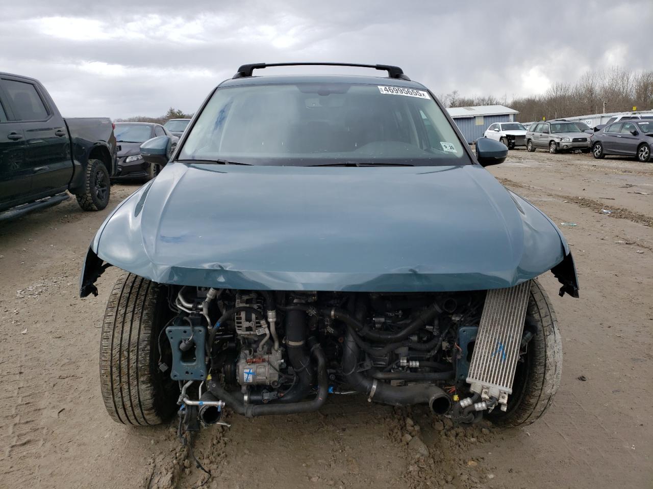 2021 Volkswagen Tiguan VIN 3VV2B7AX7MM146830 Copart auction photo, front end / undercarriage damage thumbnail 5