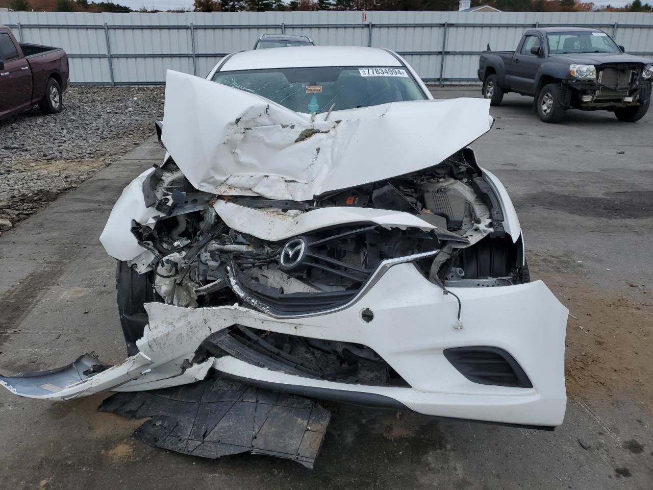 2015 Mazda 6 VIN JM1GJ1U58F1189216 Copart auction photo, front end damage thumbnail 5