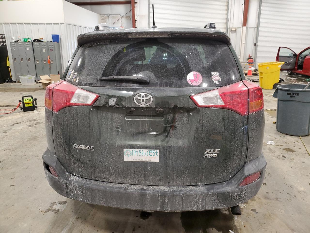 2013 Toyota RAV 4 VIN JTMRFREV6DD039172 Copart auction photo, front end damage thumbnail 6