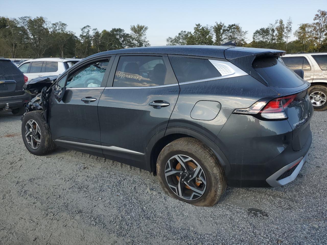 2023 KIA Sportage VIN KNDPU3AFXP7172545 Copart auction photo, front end damage thumbnail 2