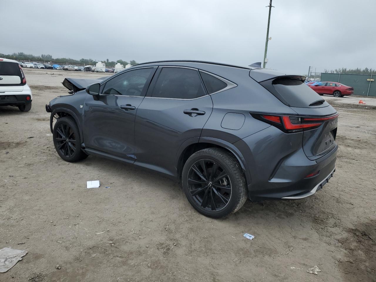 2024 Lexus NX VIN 2T2KGCEZ7RC047487 Copart auction photo, front end damage thumbnail 2