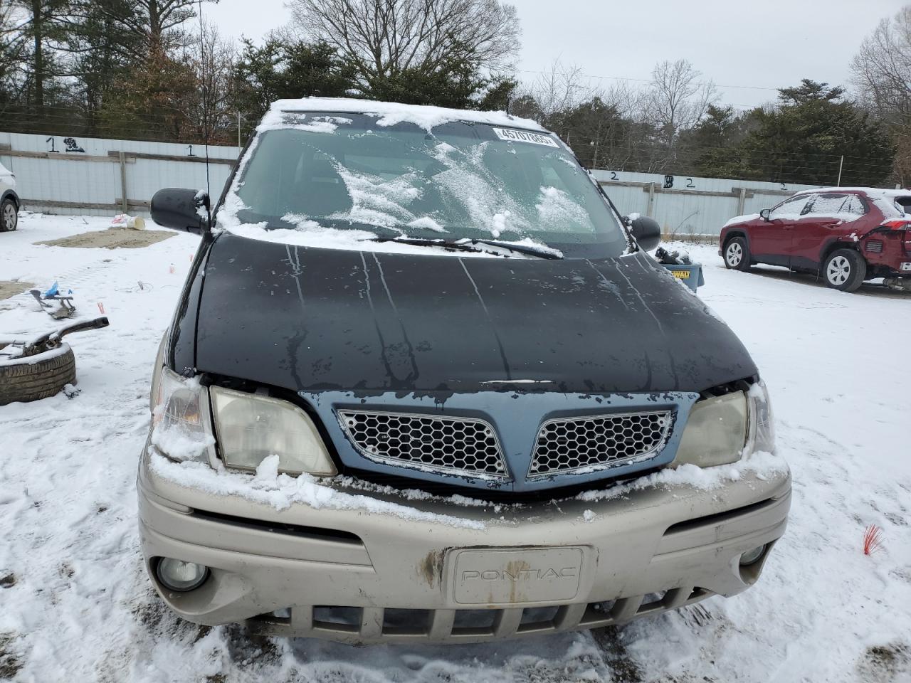2002 Pontiac Montana VIN 1GMDX13E72D299326 Copart auction photo, front end / all over damage thumbnail 5