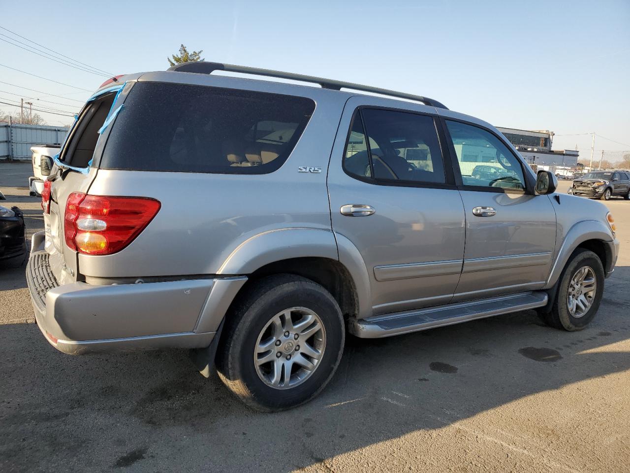 2003 Toyota Sequoia VIN 5TDBT44A13S198003 Copart auction photo, rear end damage thumbnail 3