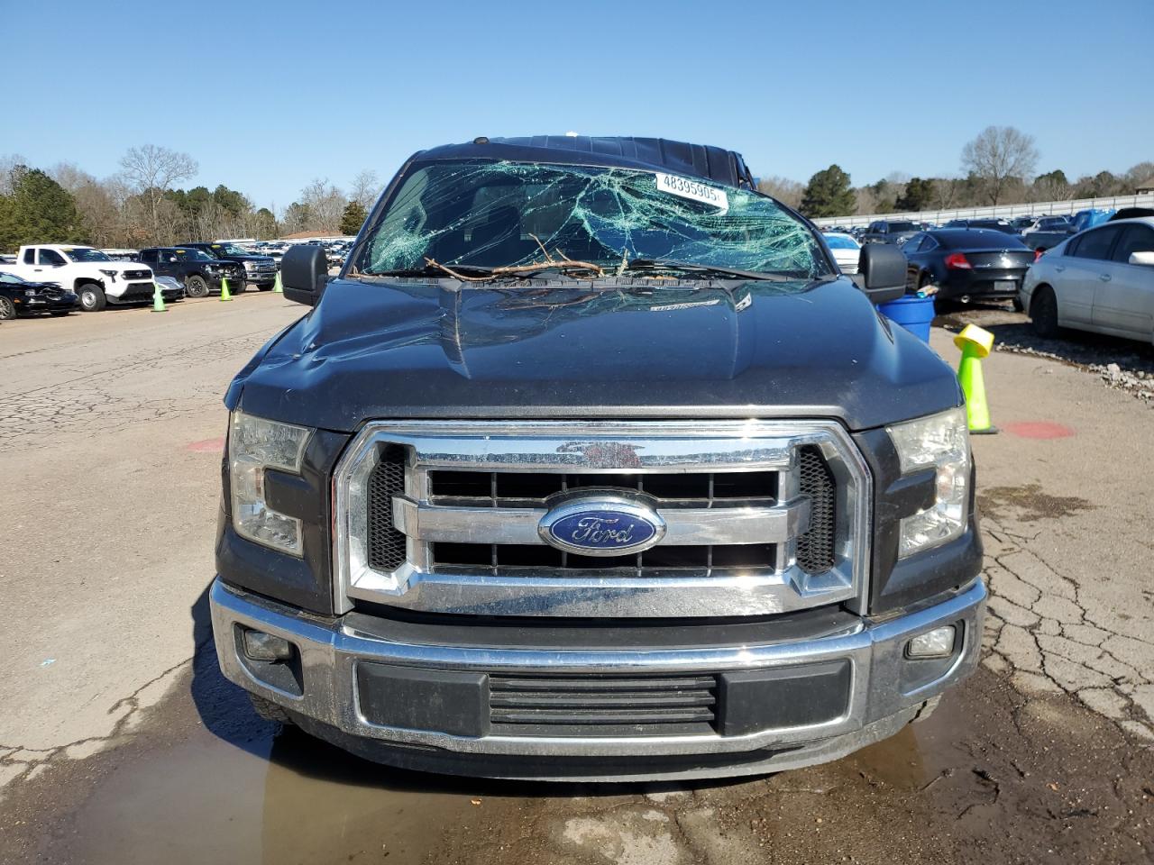 2016 Ford F-150 VIN 1FTEW1CF0GFA87819 Copart auction photo, top/roof / side damage thumbnail 5