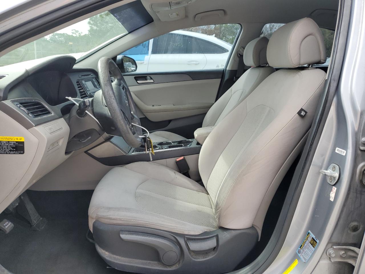 2017 Hyundai Sonata VIN 5NPE24AF9HH563458 Copart auction photo, mechanical / minor dent/scratches damage thumbnail 7