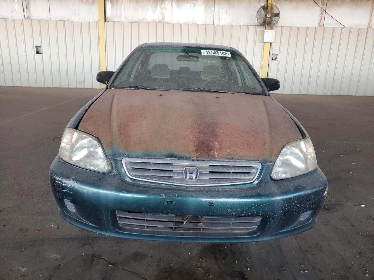 2000 Honda Civic VIN 2HGEJ6612YH559659 Copart auction photo, minor dent/scratches damage thumbnail 5