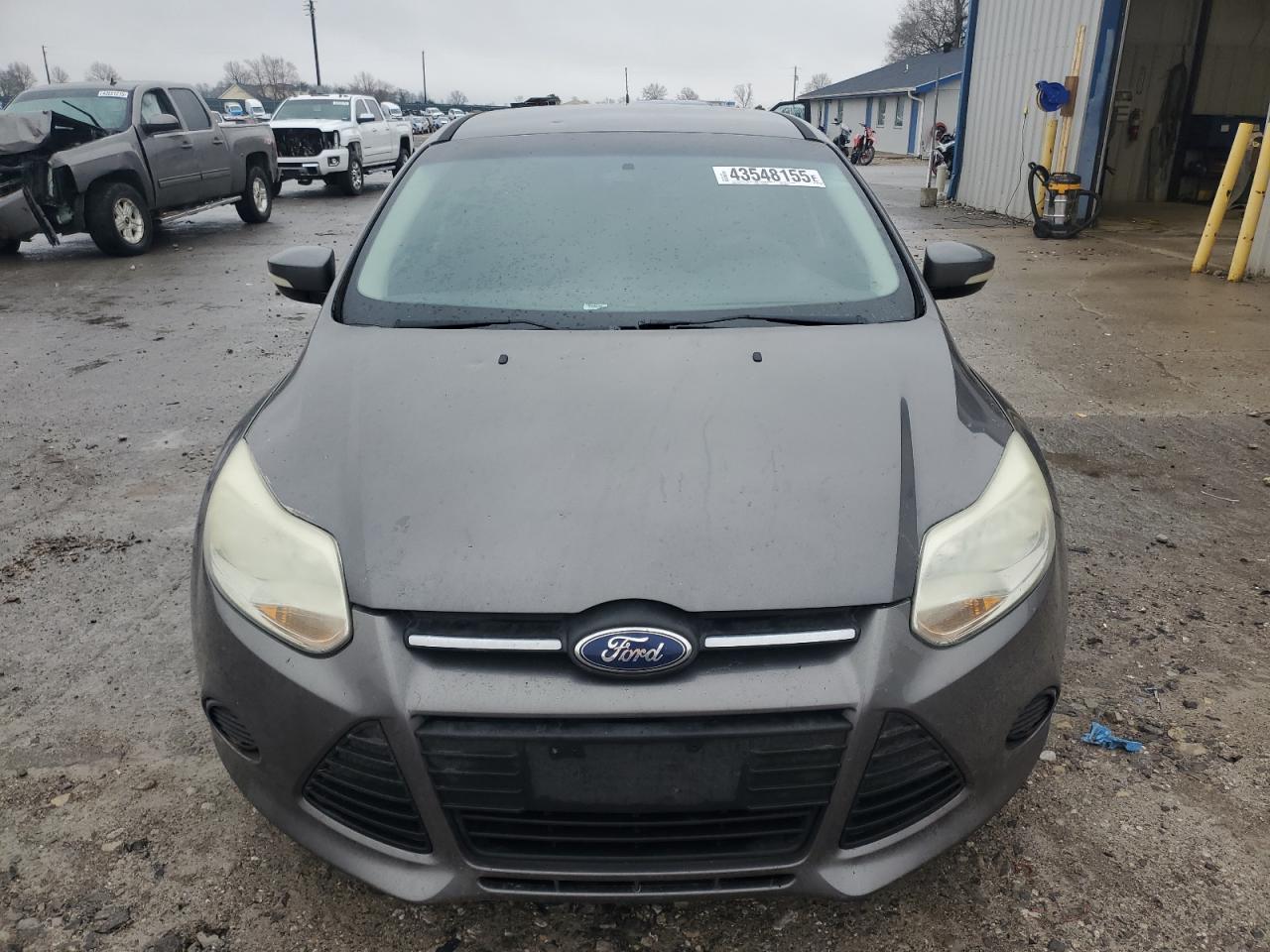 2013 Ford Focus VIN 1FADP3K26DL290493 Copart auction photo, rear end damage thumbnail 5