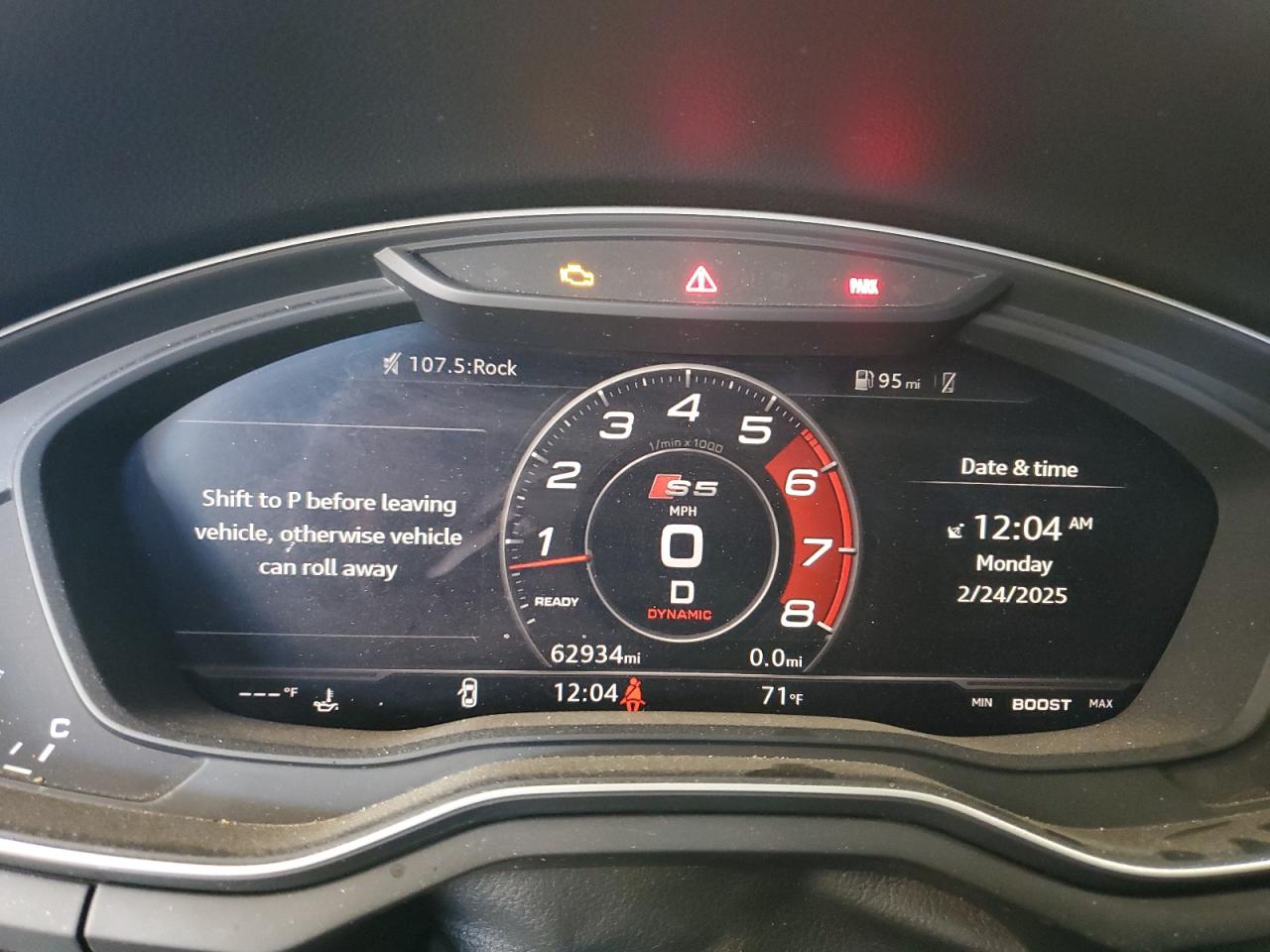 2018 Audi RS5 VIN WAUB4CF57JA062151 Copart auction photo, normal wear damage thumbnail 9