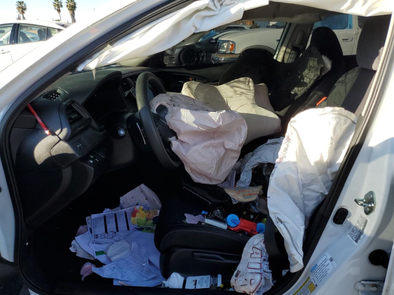 2020 Honda Insight VIN 19XZE4F5XLE003938 Copart auction photo, all over damage thumbnail 7
