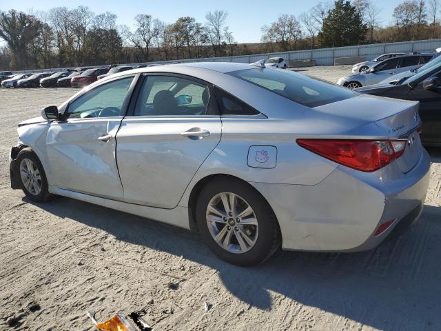 2014 Hyundai Sonata VIN 5NPEB4AC3EH836444 Copart auction photo, front end / side damage thumbnail 2