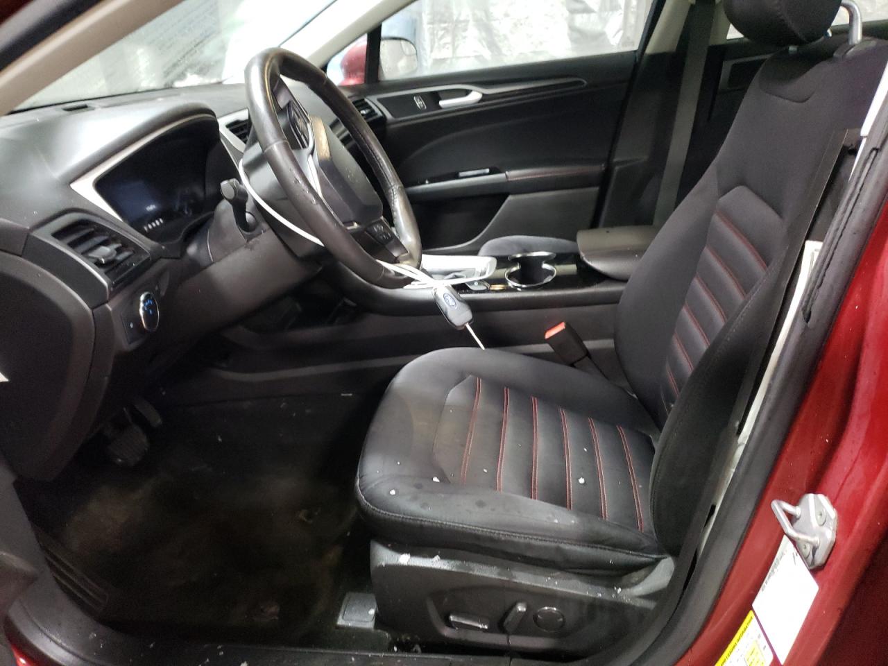 2014 Ford Fusion VIN 3FA6P0H9XER266468 Copart auction photo, front end / side damage thumbnail 7