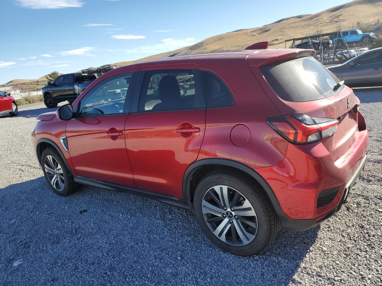 2021 Mitsubishi Outlander VIN JA4ARUAU0MU023595 Copart auction photo, front end damage thumbnail 2