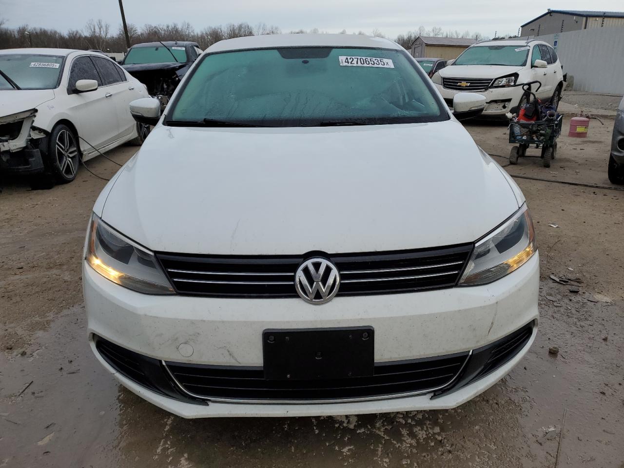 2014 Volkswagen Jetta VIN 3VWD17AJ4EM304545 Copart auction photo, rear end damage thumbnail 5
