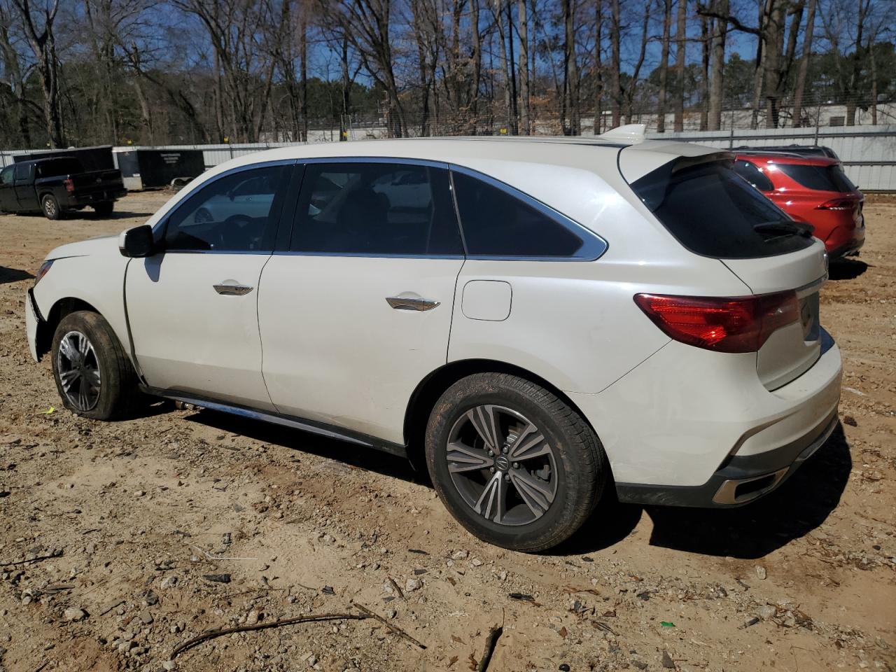 2018 Acura MDX VIN 5J8YD3H39JL007974 Copart auction photo, front end / undercarriage damage thumbnail 2