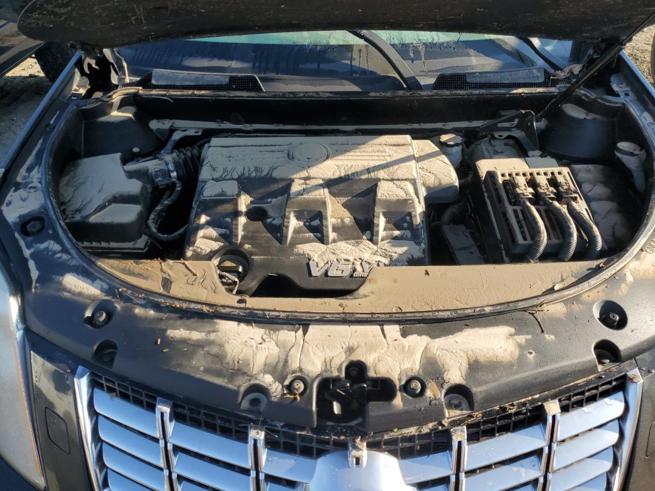 2014 Cadillac SRX VIN 3GYFNCE31ES662020 Copart auction photo, water/flood damage thumbnail 12