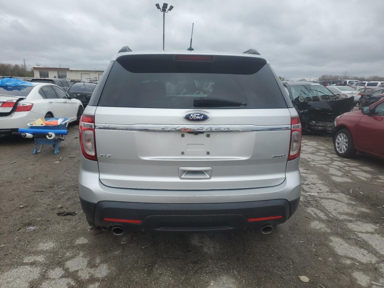 2013 Ford Explorer VIN 1FM5K8D87DGC78613 Copart auction photo, front end / mechanical damage thumbnail 6