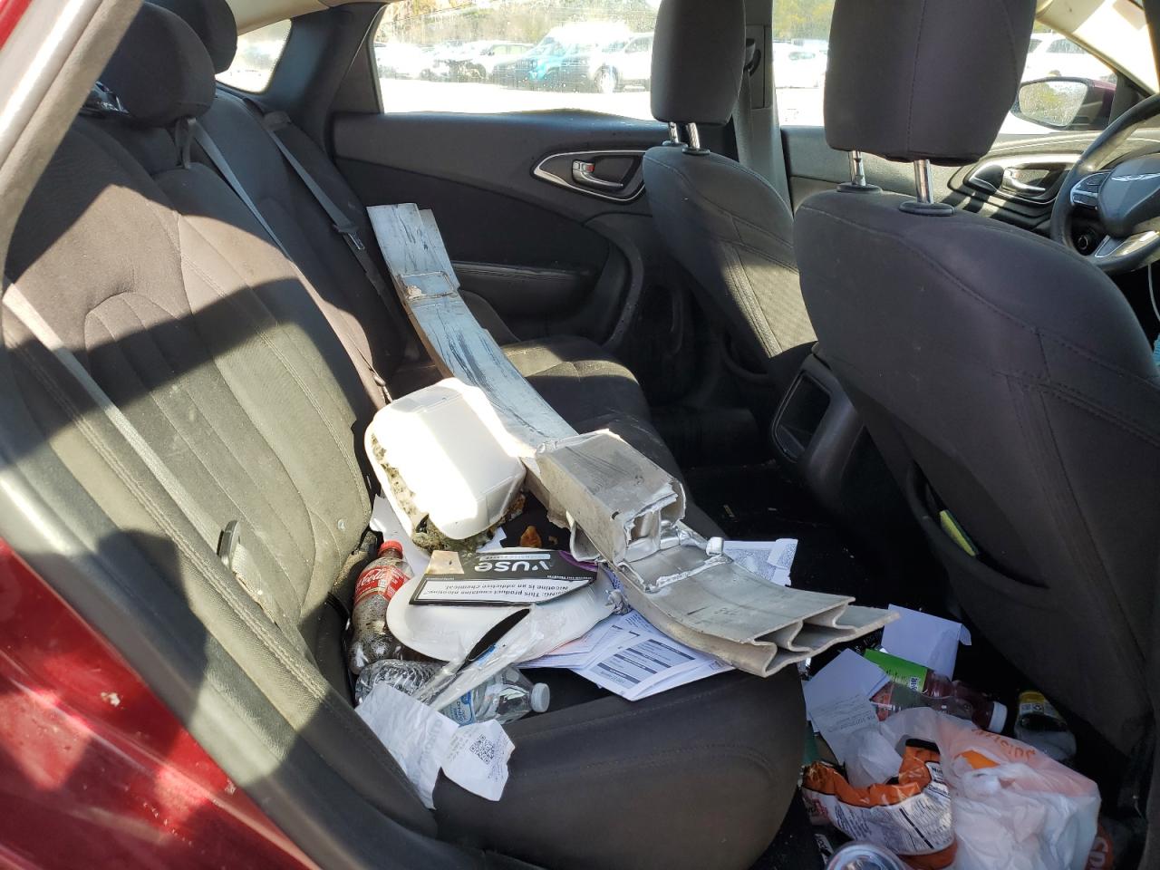 2015 Chrysler 200 VIN 1C3CCCAB0FN611071 Copart auction photo, front end damage thumbnail 10