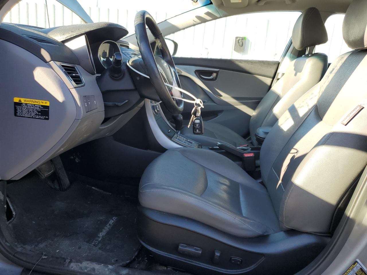 2013 Hyundai Elantra VIN KMHDH4AEXDU513231 Copart auction photo, front end / minor dent/scratches damage thumbnail 7