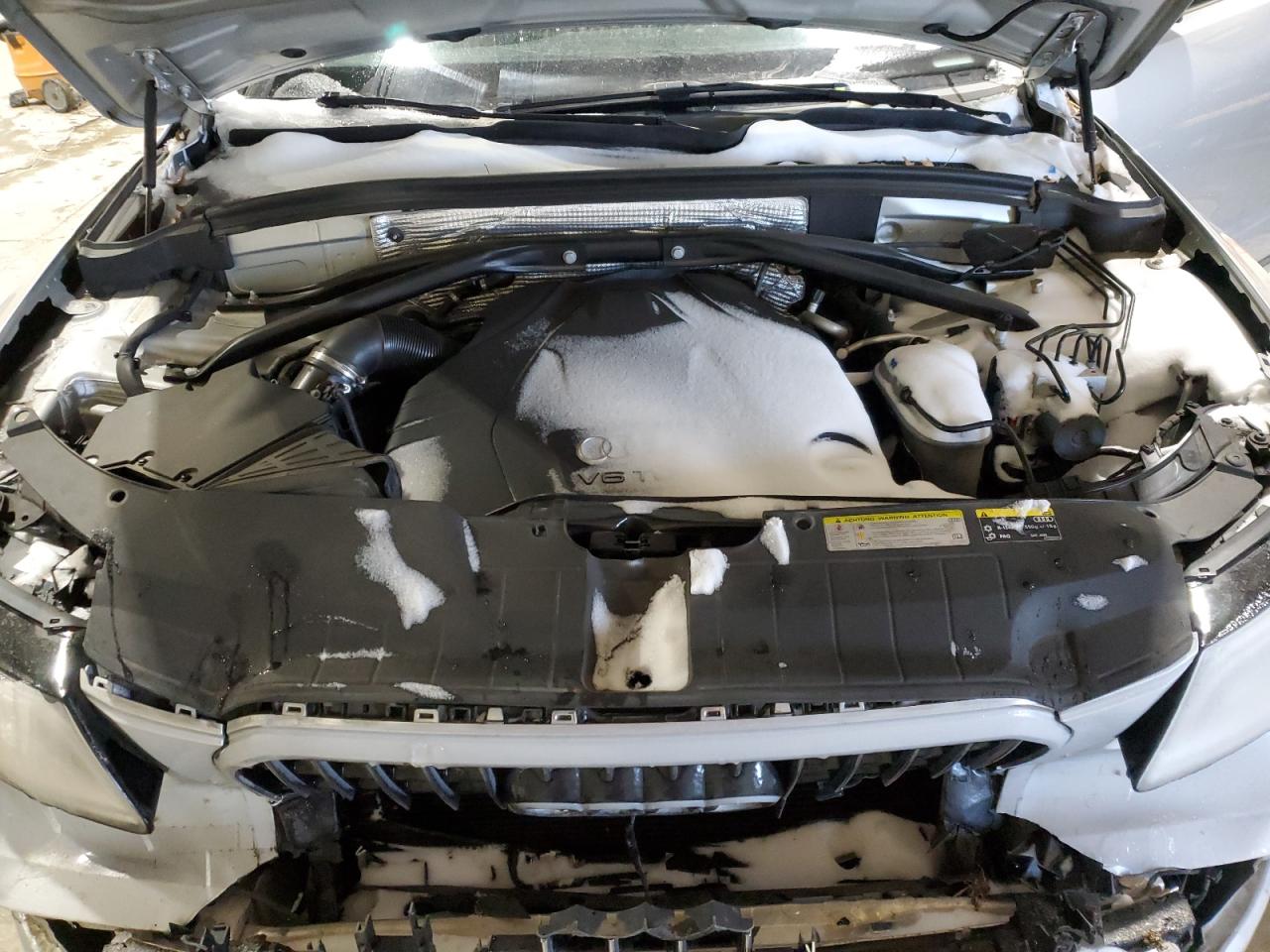 2014 Audi Q5 VIN WA1CMAFP3EA131057 Copart auction photo, front end damage thumbnail 12
