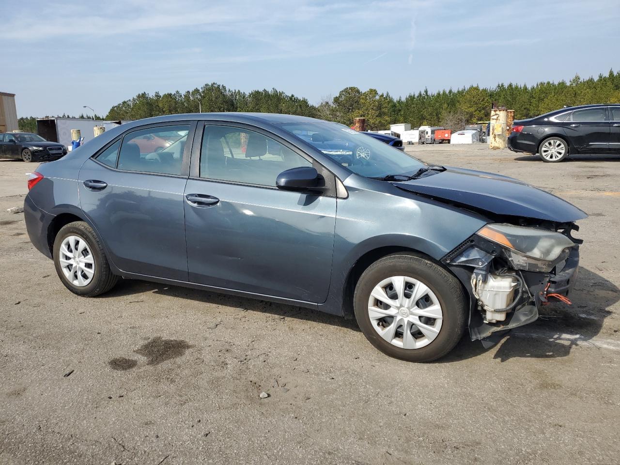2014 Toyota Corolla VIN 2T1BURHE6EC134994 Copart auction photo, front end damage thumbnail 4