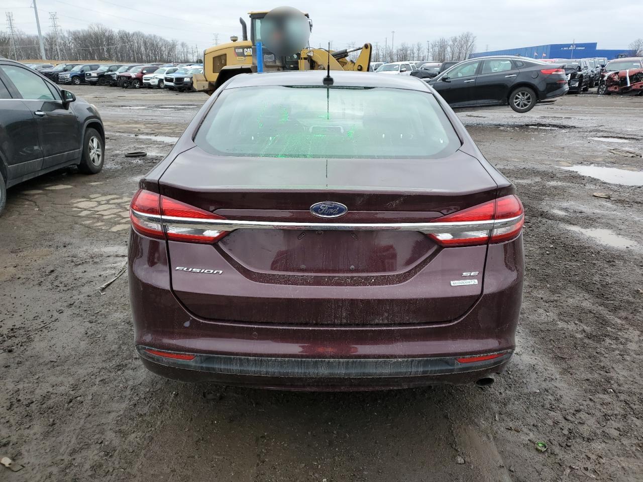2017 Ford Fusion VIN 3FA6P0HD6HR406461 Copart auction photo, all over damage thumbnail 6
