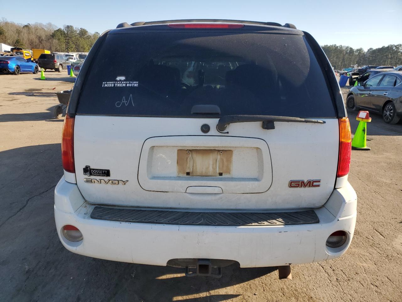 2008 GMC Envoy VIN 1GKDS13S282191715 Copart auction photo, side damage thumbnail 6