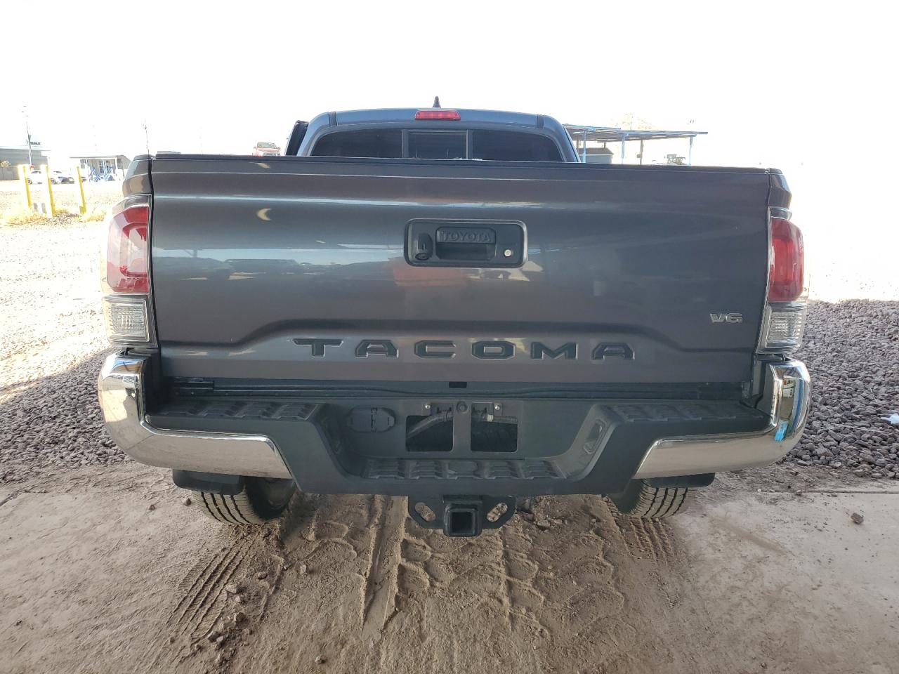 2022 Toyota Tacoma VIN 3TYSZ5AN4NT081602 Copart auction photo, side / front end damage thumbnail 6