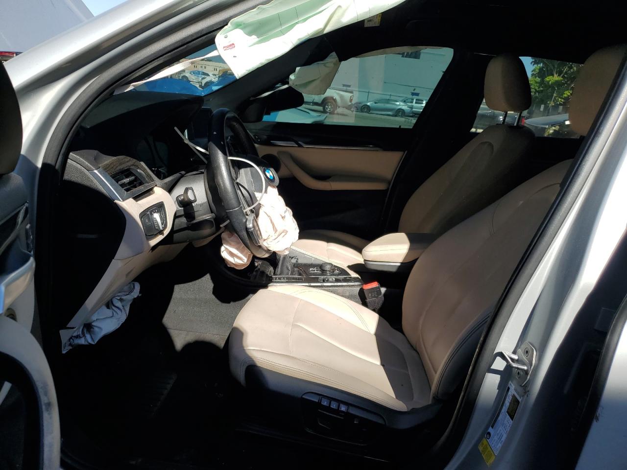 2018 BMW X1 VIN WBXHU7C35J3F04295 Copart auction photo, front end damage thumbnail 7