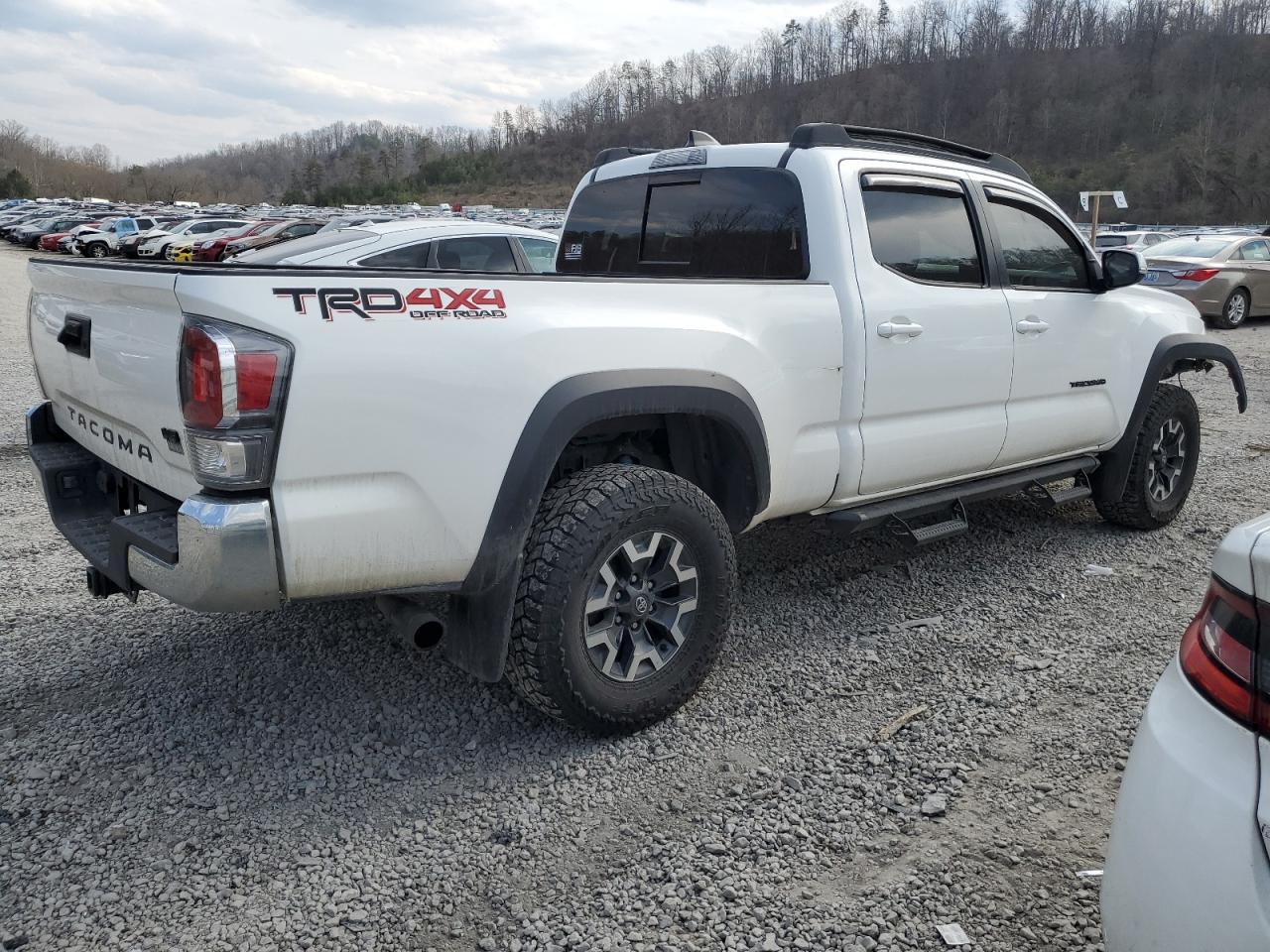 2021 Toyota Tacoma VIN 3TMDZ5BN4MM112574 Copart auction photo, front end damage thumbnail 3