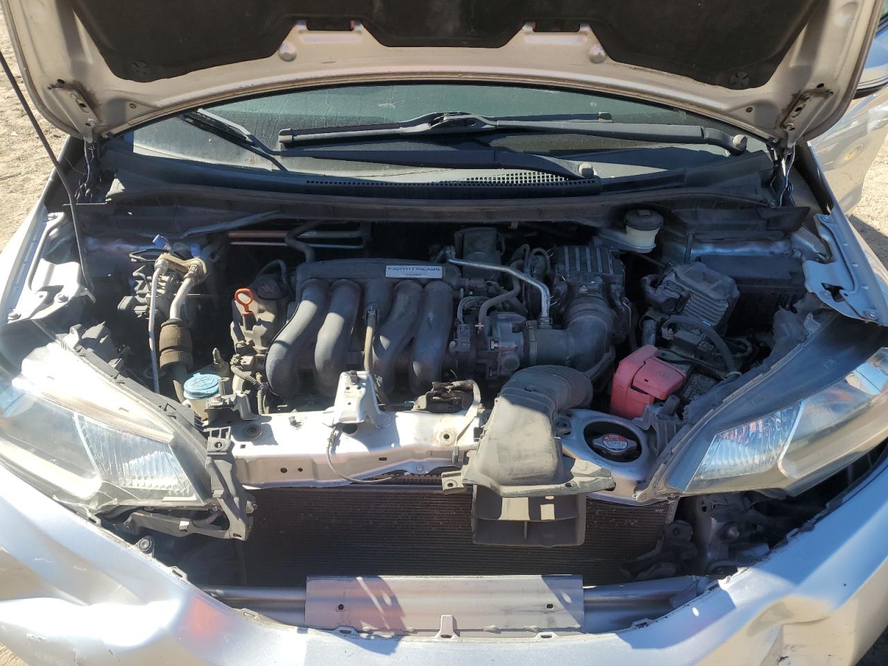 2015 Honda Fit VIN 3HGGK5H8XFM727606 Copart auction photo, front end / rear end damage thumbnail 11