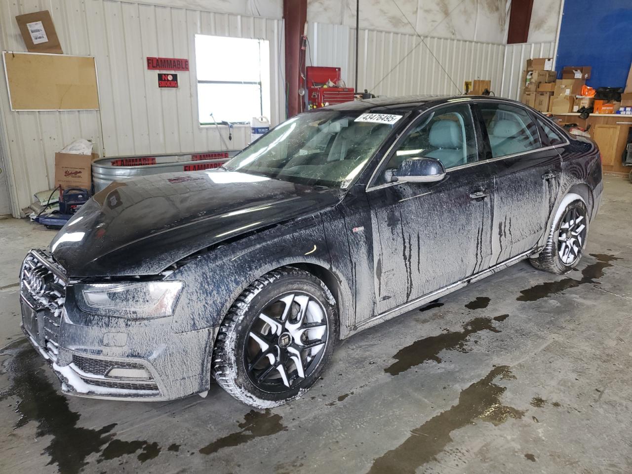 2014 Audi A4 VIN WAUFFAFL7EN011536 - Copart auction photo