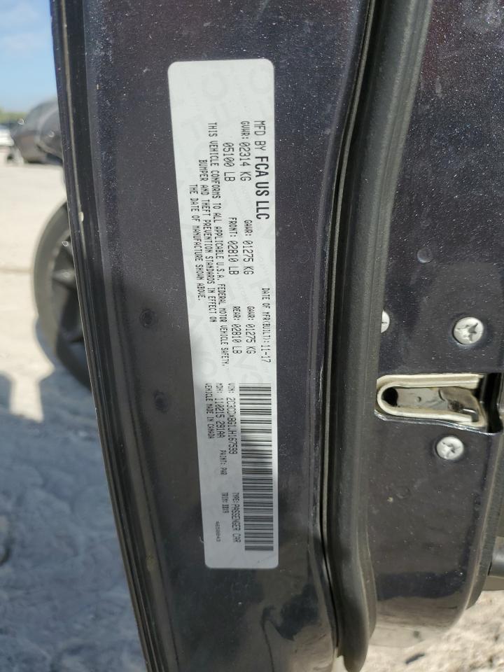 2018 Dodge Charger VIN 2C3CDXBG1JH167599 Copart auction photo, front end / rear end damage thumbnail 13