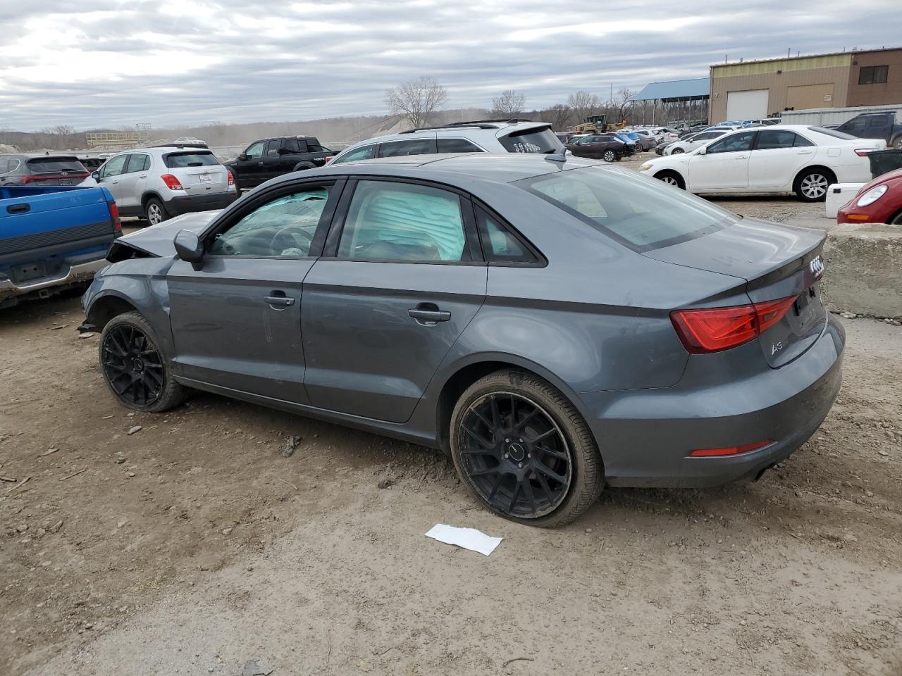 2016 Audi A3 VIN WAUB8GFF1G1115679 Copart auction photo, front end damage thumbnail 2