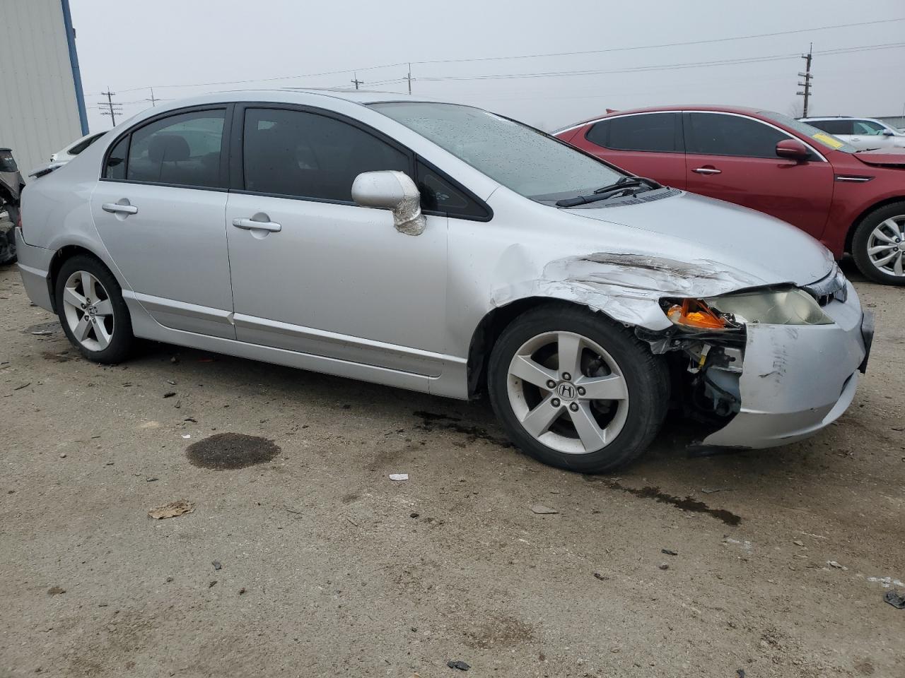 2008 Honda Civic VIN 1HGFA16868L010120 Copart auction photo, rear end / front end damage thumbnail 4